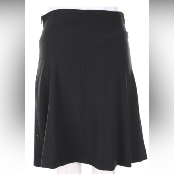 Zara Basic Classic Pleated A Line Mini Mid Thigh Skirt Pockets Goth Grunge Goth - Picture 4 of 5